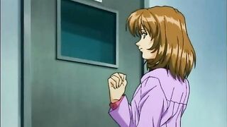 Busty hentai hot doggystyle poked and receive a lot of cum