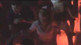 My spanish girl dancing in the club