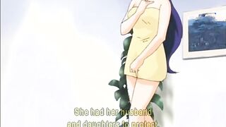 Bondage hentai gets ass injection with an enema and fucked
