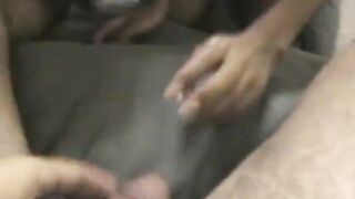 Hot black girl sucks off her boyfriend