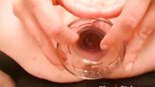 Nasty girl destroys her cunt with toys