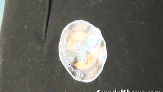 Blond girl makes out with a horny guy