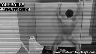 Hunk gets sucked and fucked at gloryhole