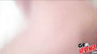 Amateur with great tits fucked by her BF