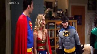 Kaley Cuoco dropping some super cleavage