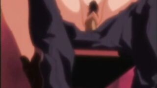 Bondage hentai coed cutie fucked from behind by pervert guy