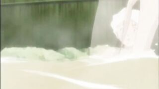 Sexy Japanese hentai hot fucked and creampie in the beach