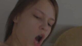 Beautiful titty teenager in kneesocks