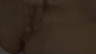 fairhair babe Carla fingering snatch