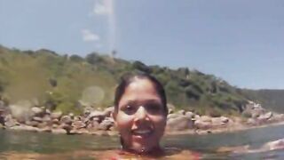 Deep anal outdoor fuck with bitch