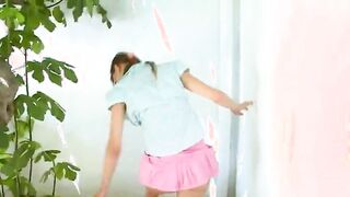 21yo girlfriend peening from the trees