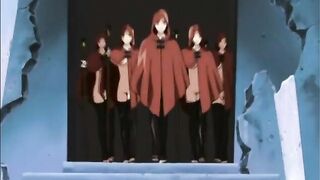 Bald hentai girls brutally fucked by monster tentacles