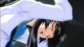 Hentai schoolgirl gets assfucked by pervert guy