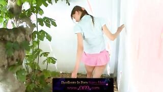 22yo girlfriend peening from the trees