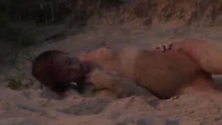Sweet natasha coed naked on the beach