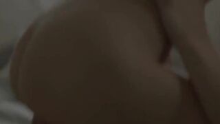sweet blonde riding on my big penis