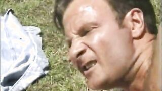 Cute BBW chick gets fucked at outddor