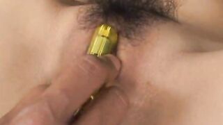 Megu Hayasaka's pussy gets toyed