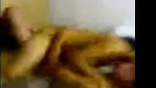Mexican teen couple toilet sex