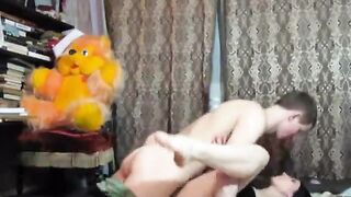NaughtGal Nails Huge Hard-On In Front Of The Webcam