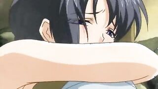 Busty Japanese hentai kimono hard sex and facial cumshot