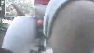 Asian Dildo Bike Rider