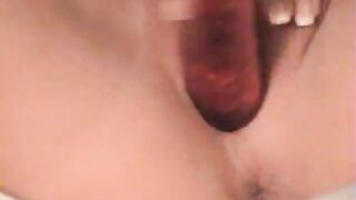 Bree Olson - Strips and uses dildo