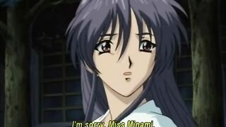 Caught hentai coed hard fucked in the forest