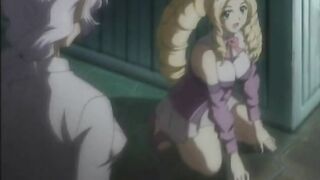 Bondage hentai sucking stiff dick and roughsex