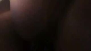 Dude fucks his gf POV and creampies