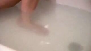 Aria Giovanni Fucks Her Pussy With A Vibrator In Bathtub