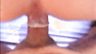 Blonde bikini teen fucks good
