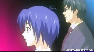 Hentai nurse self masturbating and tittyfucking her patient