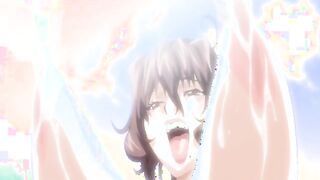 Bigboobed hentai teacher dildoing her wetpussy