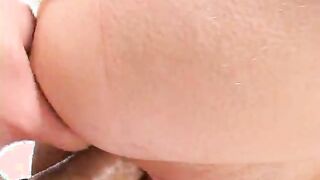 Pussy Stretching In The Bathroom With Cumshot
