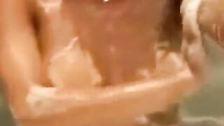 Hottest Blonde Ever In Soapy Bubble Bath