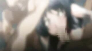 Chained hentai girls gets electric shocks and gangbang