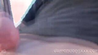JO Rooftop Masturbation