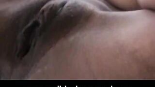Large-Breasted Ebony Chick Aracelia's Secret Solo Vid