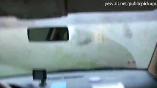 Cab driver Natali Blue fucked for money