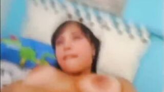 Asian Busty camgirl masturbates show freesexcams