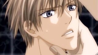 Tied hentai guy gets unpleasant surprise