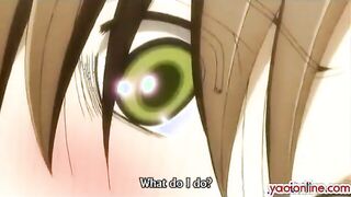 Young hentai guy gets soft touch