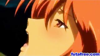 Hottie futagirl in hard sex action