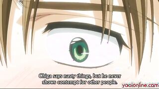 Two hentai guys having wonderful sex