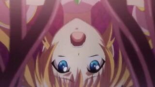 Futagirl screws up hentai girl with tentacles