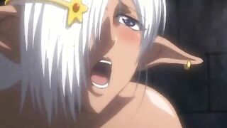 Big busted hentai babe hot riding a hard cock