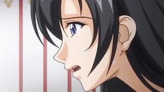 Innocent hentai housewife gets all her holes poked