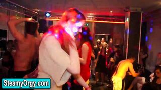 Party teen girls blowjob cumshots