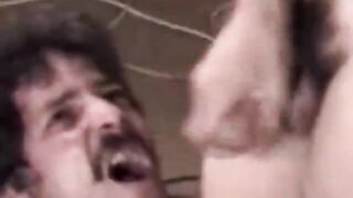 Mature bear rednecks taking facials